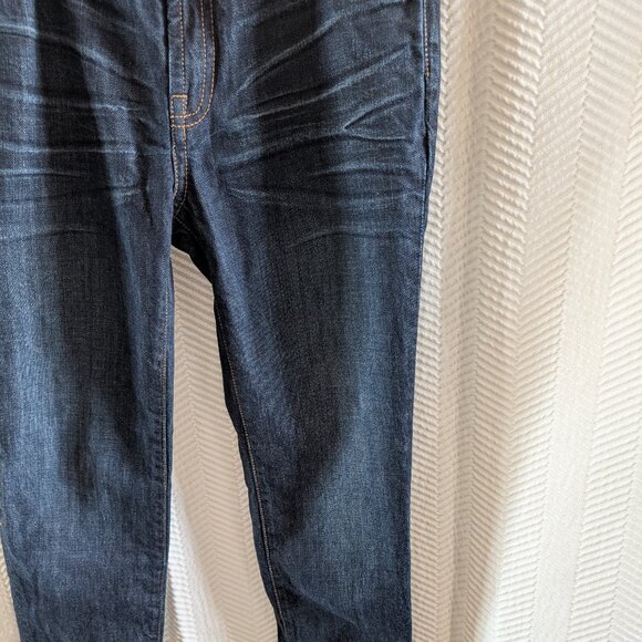7 for all Mankind Men's Paxtyn Jeans Skinny Slim 28x31 Dark Wash Denim NWOT - Picture 5 of 10